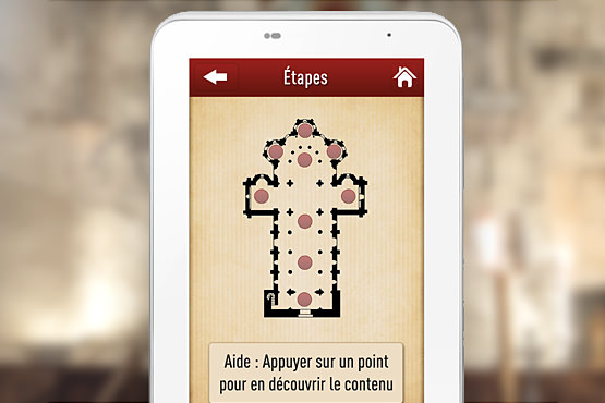 Bourisp, Mockup de l'application mobile