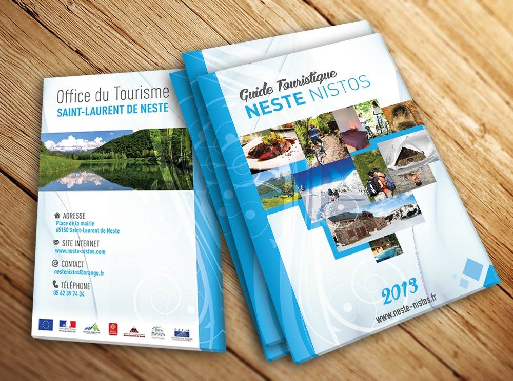 Guide touristique de l'Office de Tourisme Neste Nistos réalisé par le CETIR
