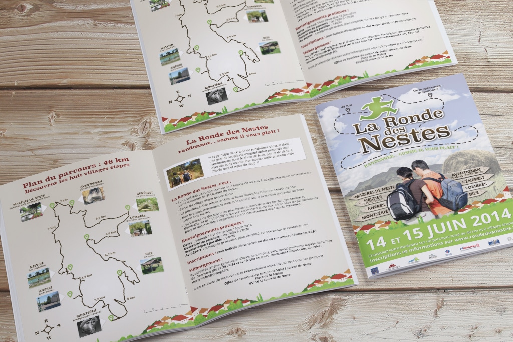 mockup d'une brochure réalisée par le CETIR